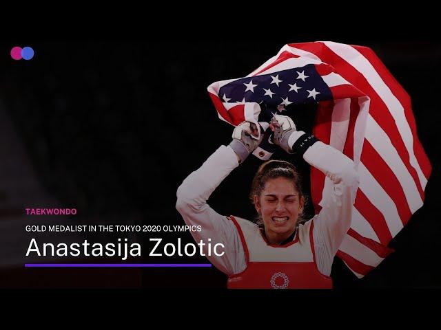 Meet Anastasija Zolotic - USA's Gold Medalist in Taekwondo at 2020 Tokyo Olympics