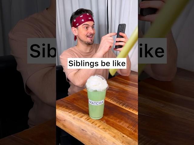 How to share MATCHA TEA with your sibling?️| CHEFKOUDY