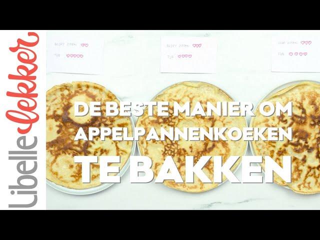 De beste manier om appelpannenkoeken te bakken