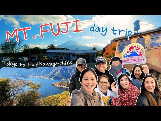 Mt Fuji sightseeing with family  Tokyo to Fujikawaguchiko  How to make the most of your day trip