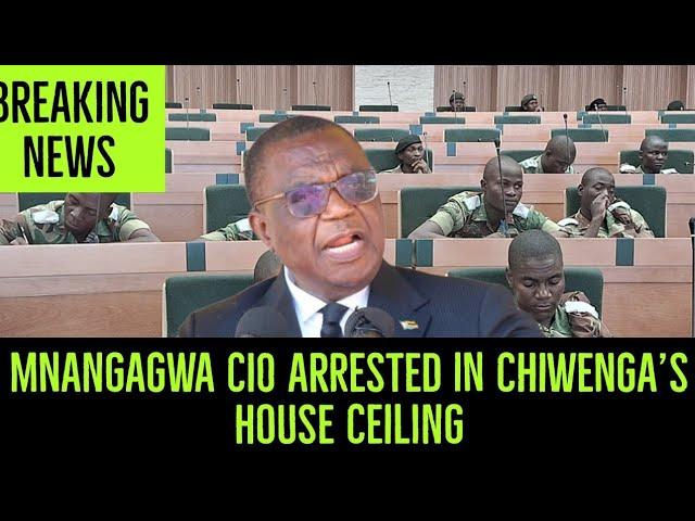 5 minutes ago -Mnangagwa CIO arrested in Chiwenga’s House Ceiling 