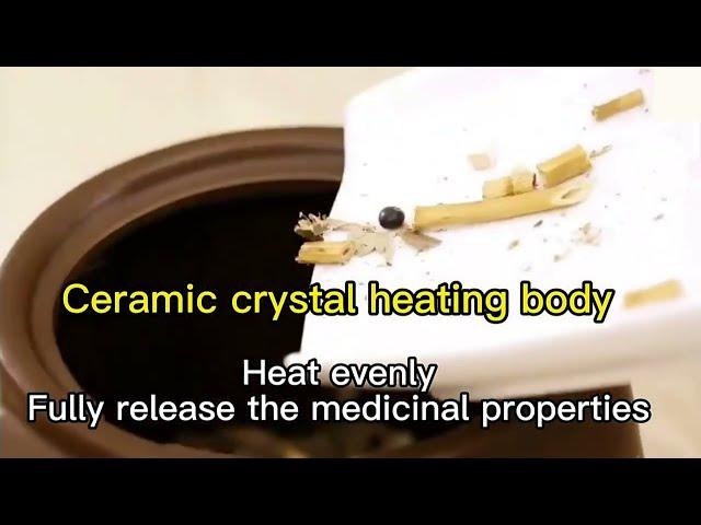 Automatic Purple clay healthy tea kettle for Chinese medicine
