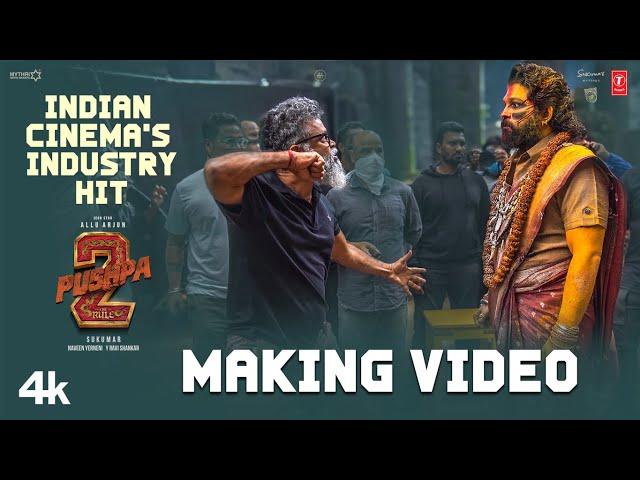 Indian Cinema's Industry Hit | Pushpa 2 The Rule (Making) | Allu Arjun | Rashmika | Sukumar | DSP