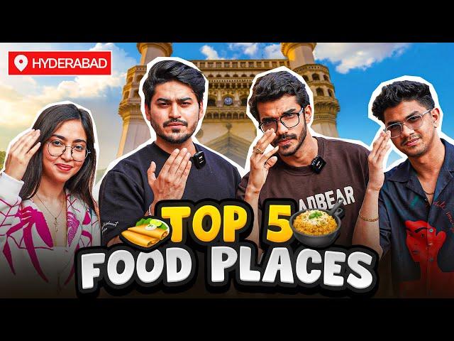 S8UL VISITED MY FAV FOOD PLACES IN HYDERABAD