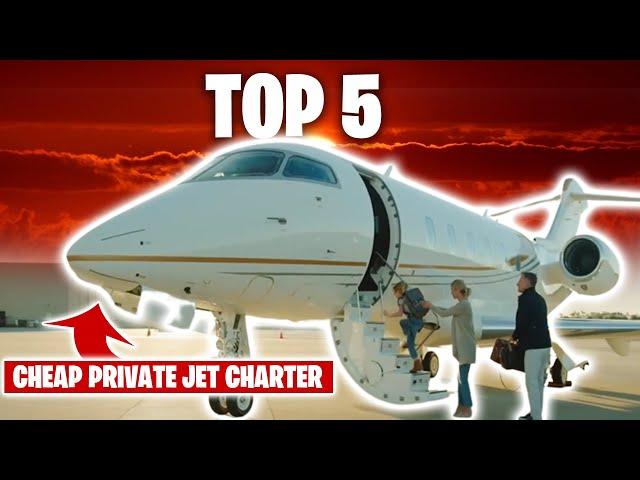 Top 5 Cheap Private Jet Charter Services 2022-2023 (Lucky Jets, Villiers Jets)