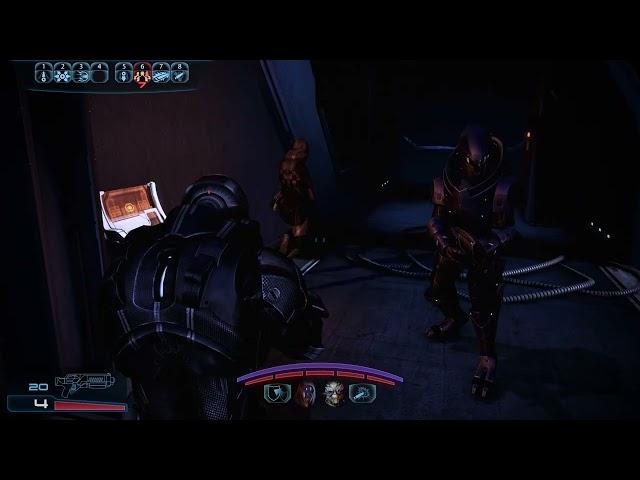 UNIQUE BANTER: Tali talks about being in the vents in the collector base in me2