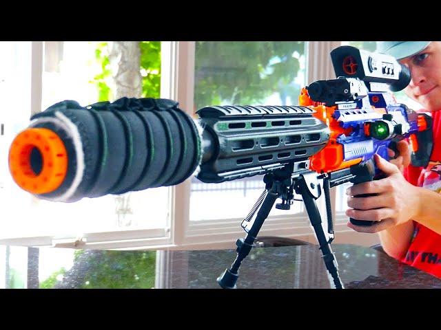 Nerf War: Roommate Battle