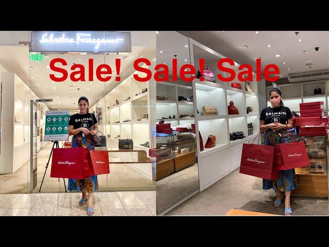 Salvatore Ferragmo Pull Out Sale - Alabang Town Center Branch here in Philippines