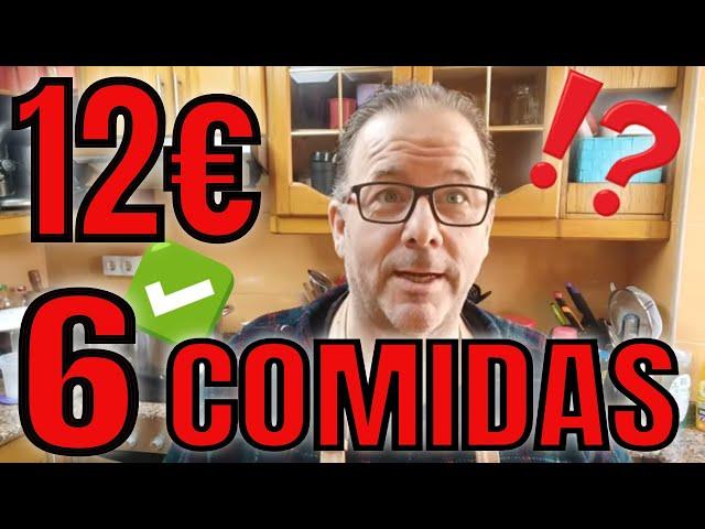 6 COMIDAS POR 12€SOBREVIVIR A LA CRISISNO COMPRES MAS ASICOMO CORTAR UN POLLOCOMER BARATO