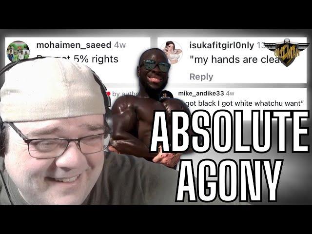 Chat Music - Bro Got 5% Rights, Tons of Friends - My Sides are Destroyed - Reaction