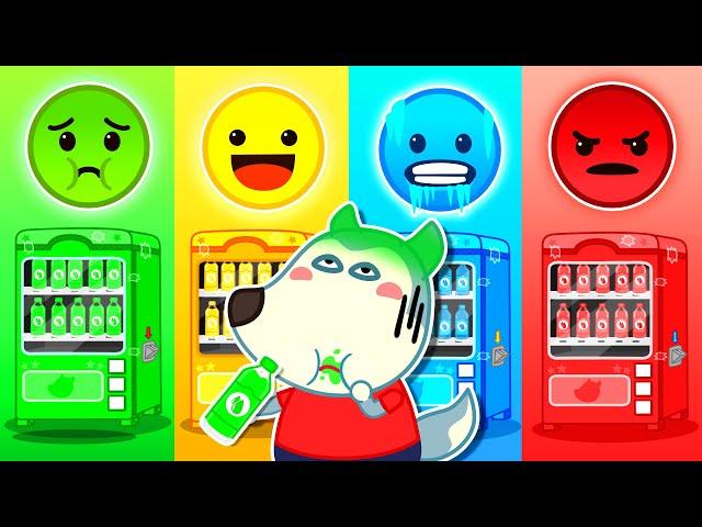 DON’T CHOOSE THE WRONG MYSTERY DRINK CHALLENGE ! Healthy Habits for Kids Wolfoo Kids Cartoon