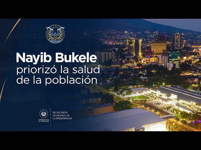 Gracias a la visión del Presidente Nayib Bukele El Salvador ha sido un referente en salud