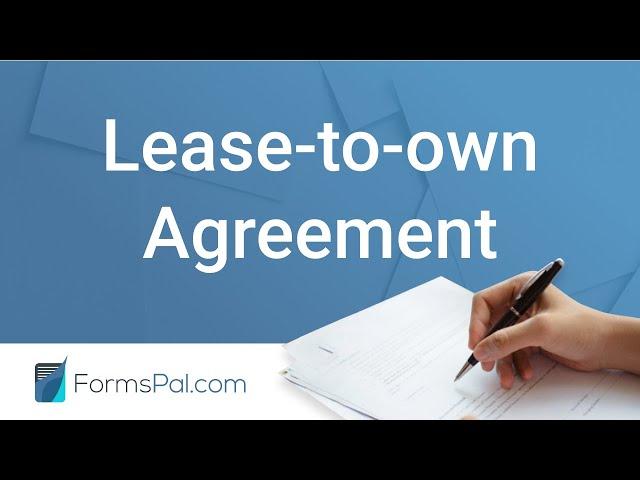 Lease-to-own Agreement - GUIDE