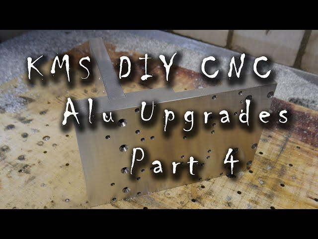 KMS DIY CNC - Alu Upgrade - Part 4 - Die Kreuzplatte