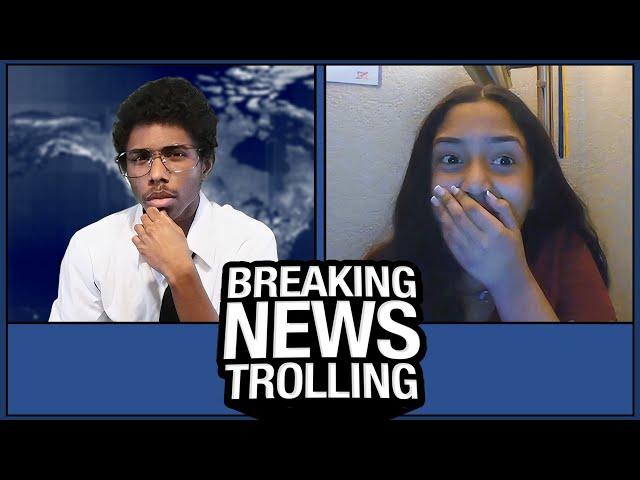 BREAKING NEWS TROLLING on OMEGLE