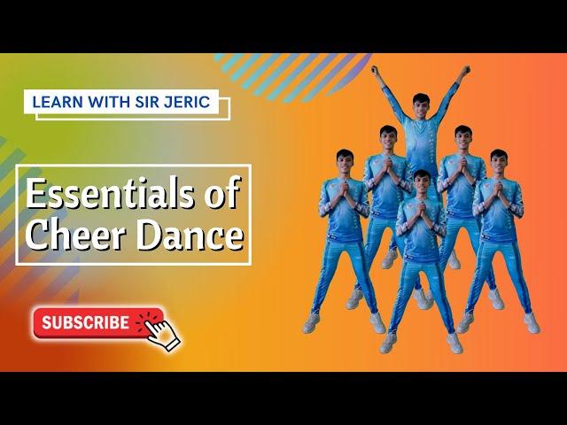 CHEERDANCE │ Essentials of Cheer dance │Basic Steps │Mirrored