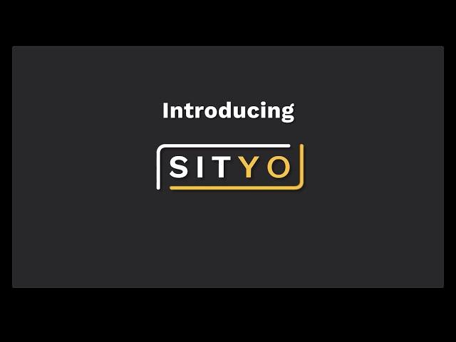 SITYO - Your New Dining Experience