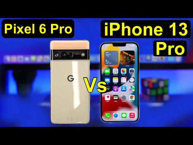 Google Pixel 6 Pro Vs iPhone 13 pro || All Specs || YouGtech