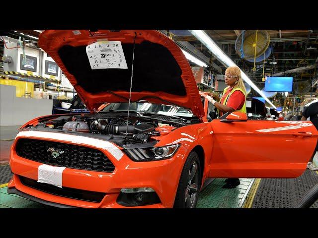 Ford Mustang and Ford F-150 Lightning Production in the USA