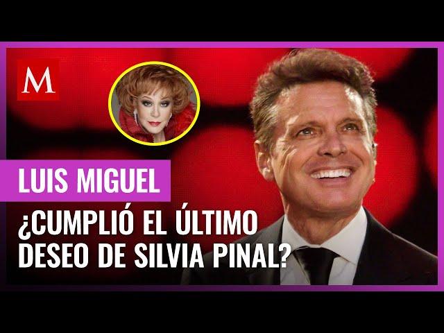 Luis Miguel se hace presente en el adiós a Silvia Pinal con regalo especial