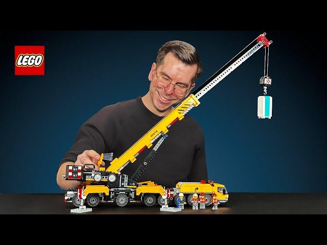 The Best LEGO City Set Ever? Yellow Mobile Construction Crane 60409 Review!