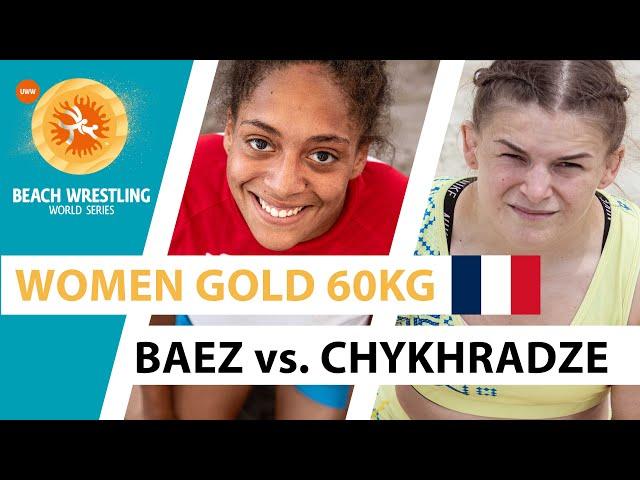 Winning Matches  Women's 60kg: Maria Victoria BAEZ (ESP) vs. Iryna CHYKHRADZE (UKR)