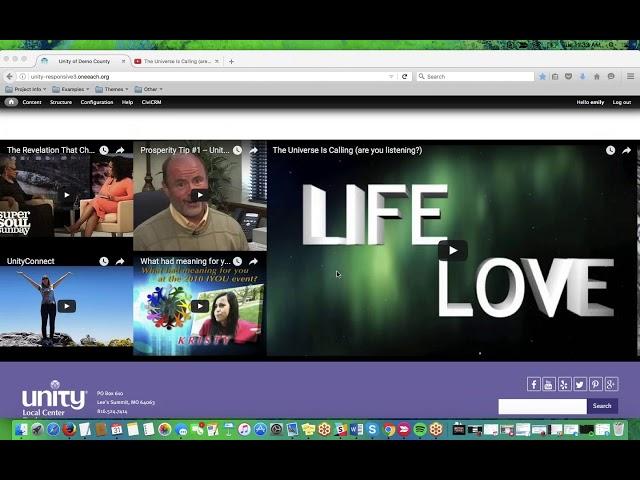 Managing the Video Gallery