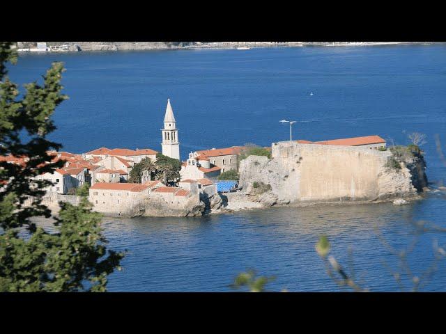 BUDVA - 4K CITY WALK - MONTENEGRO 