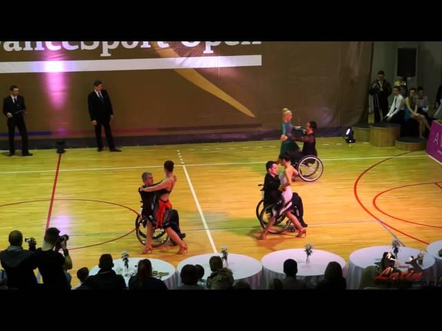 Hellenic DanceSport Open 2015 : Adults : Wheelchair : One Dance Tango : Final