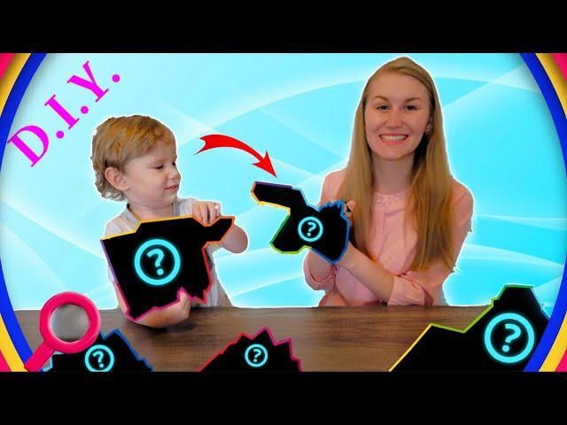 4 DIY Kids Crafts for Kids with Baby Vova