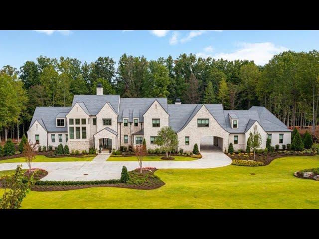 STUNNING EUROPEAN MANOR   - LOST RIVER BEND | MILTON | GA | 30004