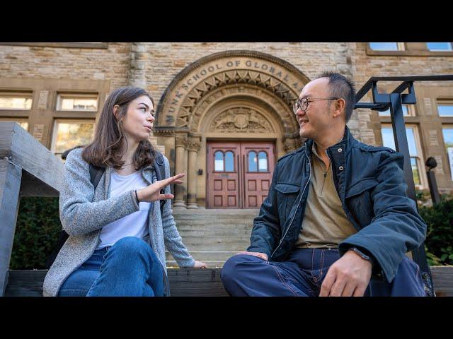 Master of Global Affairs and Master of Public Policy at the Munk School, U of T