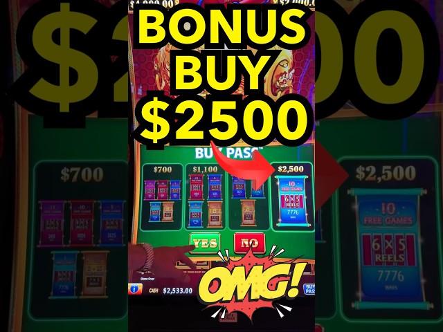 $2500 BUY A BONUS ON DANCING DRUMS GOLDEN DRUMS #shorts #fyp #casino