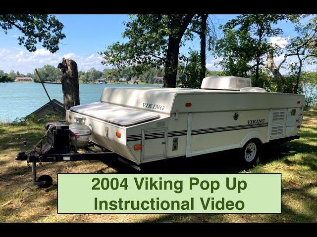 Viking Legend Pop Up Camper Instructional Video