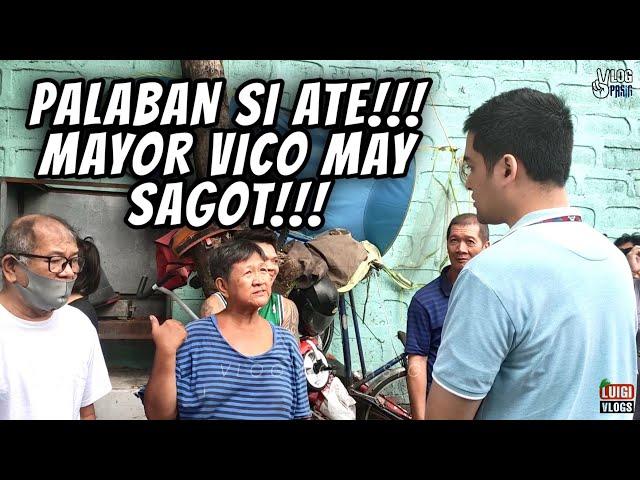 MAYOR VICO SOTTO SINAGOT ANG HINAING NG ALE SA BARANGAY SANTOLAN! | PASIG CITY