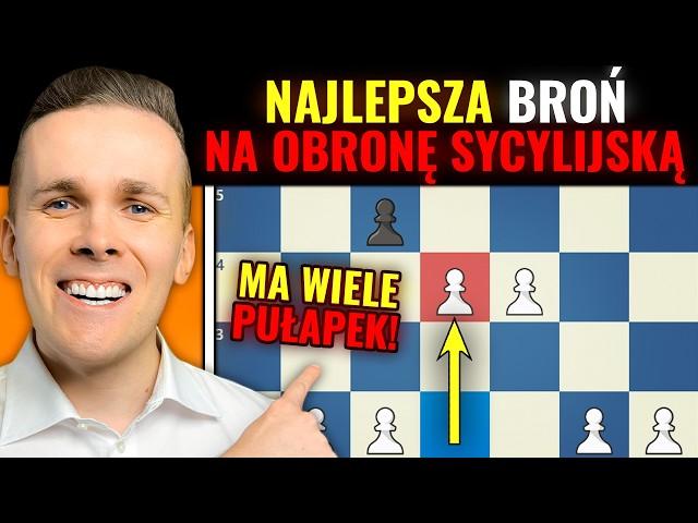 OBRONA SYCYLIJSKA: Jak ją zniszczyć? Oto GAMBIT MORRA! Szachy dla początkujących Michał Kanarkiewicz