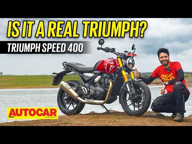 2023 Triumph Speed 400 review - Is it a real Triumph? | First Ride | Autocar India