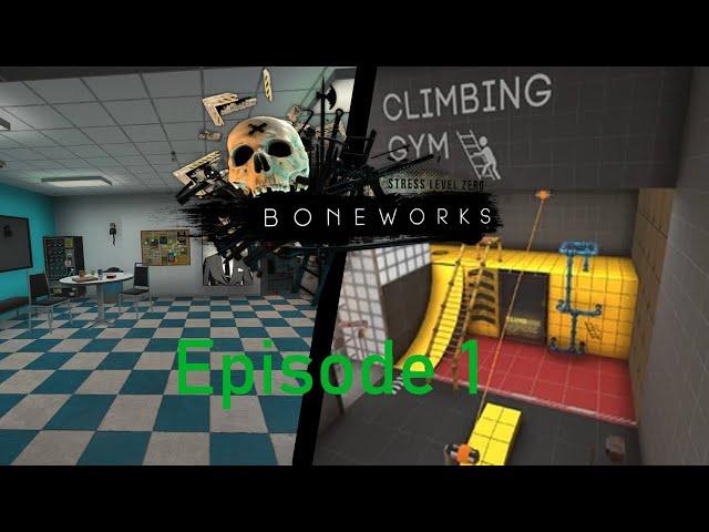 BONEWORKS Playthrough Episode 1 (Breakroom, Museum)