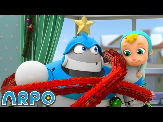 Get Off The CHRISTMAS TREE Baby Daniel | 2 HOURS OF ARPO CHRISTMAS! | Funny Robot Cartoons for Kids!