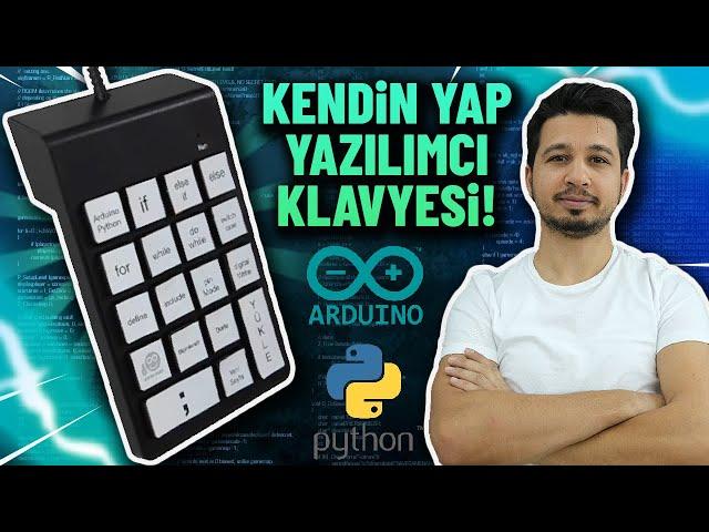 Yazılımcılara hız katacak klavye | Kendin yap YAZILIMCI KLAVYESİ | PCBWay & Arduino Leonardo | DIY