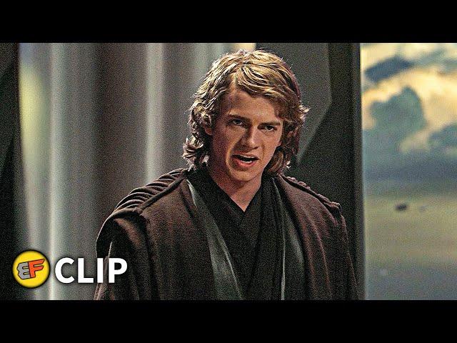 Anakin is Denied The Rank of Jedi Master | Star Wars Revenge of the Sith (2005) Movie Clip HD 4K