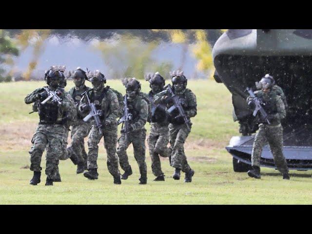 South Korea's elite Special Forces units assemble for 72nd Armed Forces Day