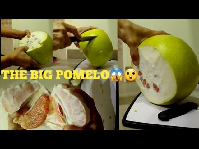 POMELO PEEL HACKS try it # peeling #satisfying #hacks #trending #viral #1k  #highlights