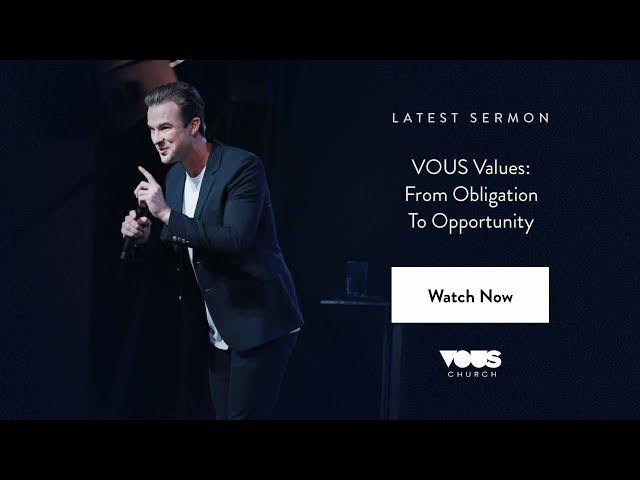 Rich Wilkerson Jr. — VOUS Values: From Obligation To Opportunity