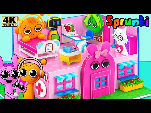 Incredibox Sprunki - Build Sprunki Hospital with Pinki, Oren Room & Fun Bot, Wenda from Cardboard