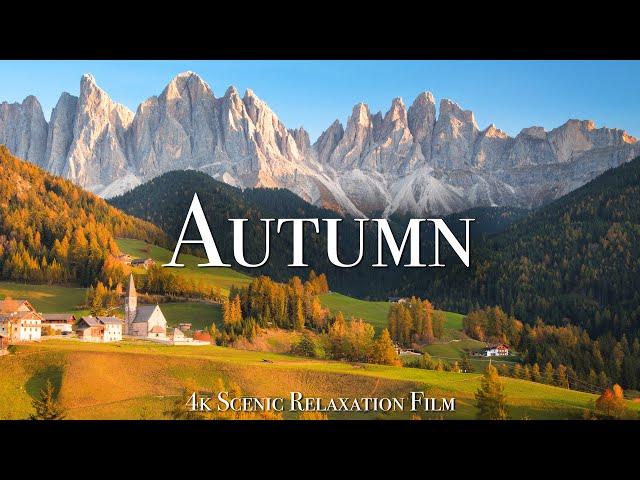 Autumn 4K - Scenic Relaxation Film With Calming Music