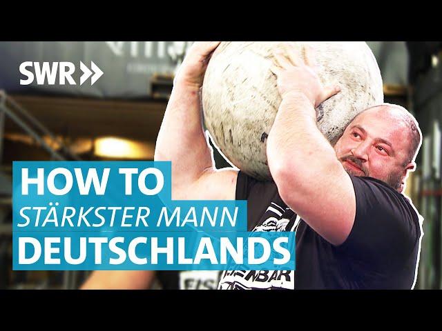 Strongman ist mehr als Gewichtheben: Hartes Training für den stärksten Mann Deutschlands