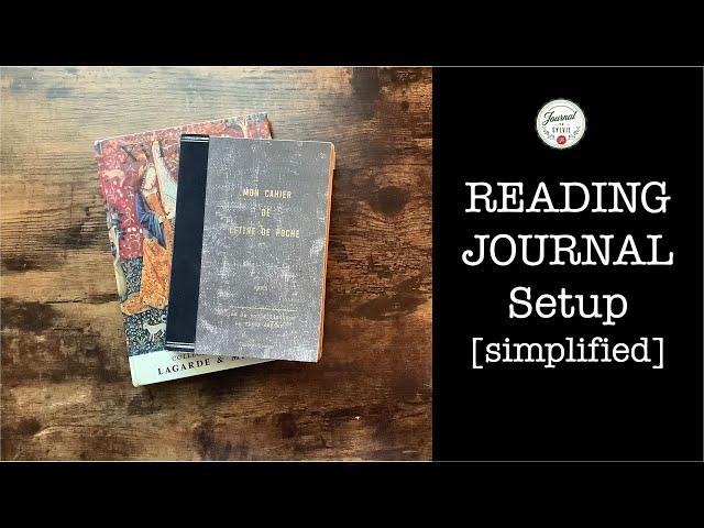 READING JOURNAL SETUP - SIMPLIFIED VERSION | Journal De Sylvie