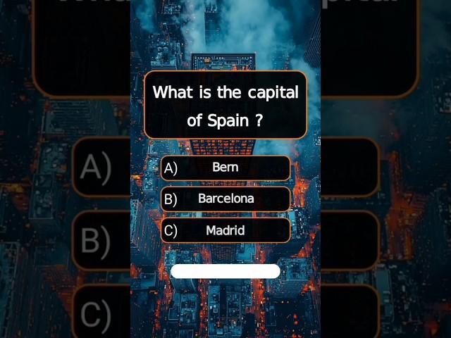 Guess The Capital City #ytshorts #shortsbeta #shortsfeed #youtubeshorts #countryquiz #quiz #quiztime