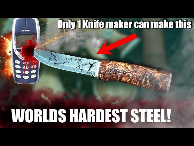 Worlds HARDEST knife... Beating super steels. Roselli RW200L